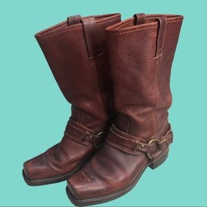 Vintage Frye Gaucho Harness Boots